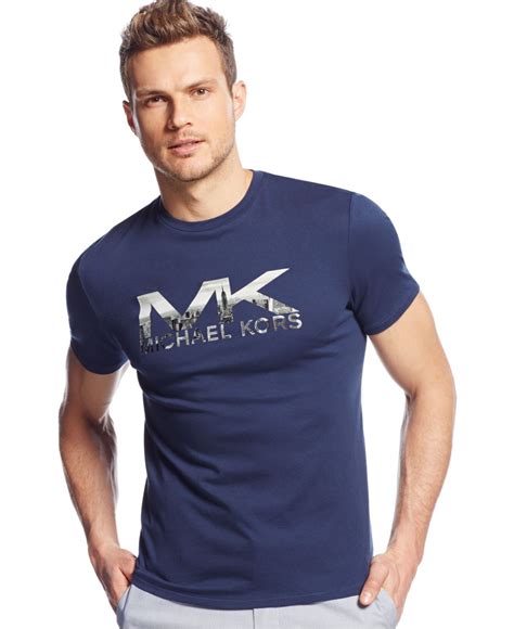 michael kors long sleeve t shirt men|Michael Kors men shirts sale.